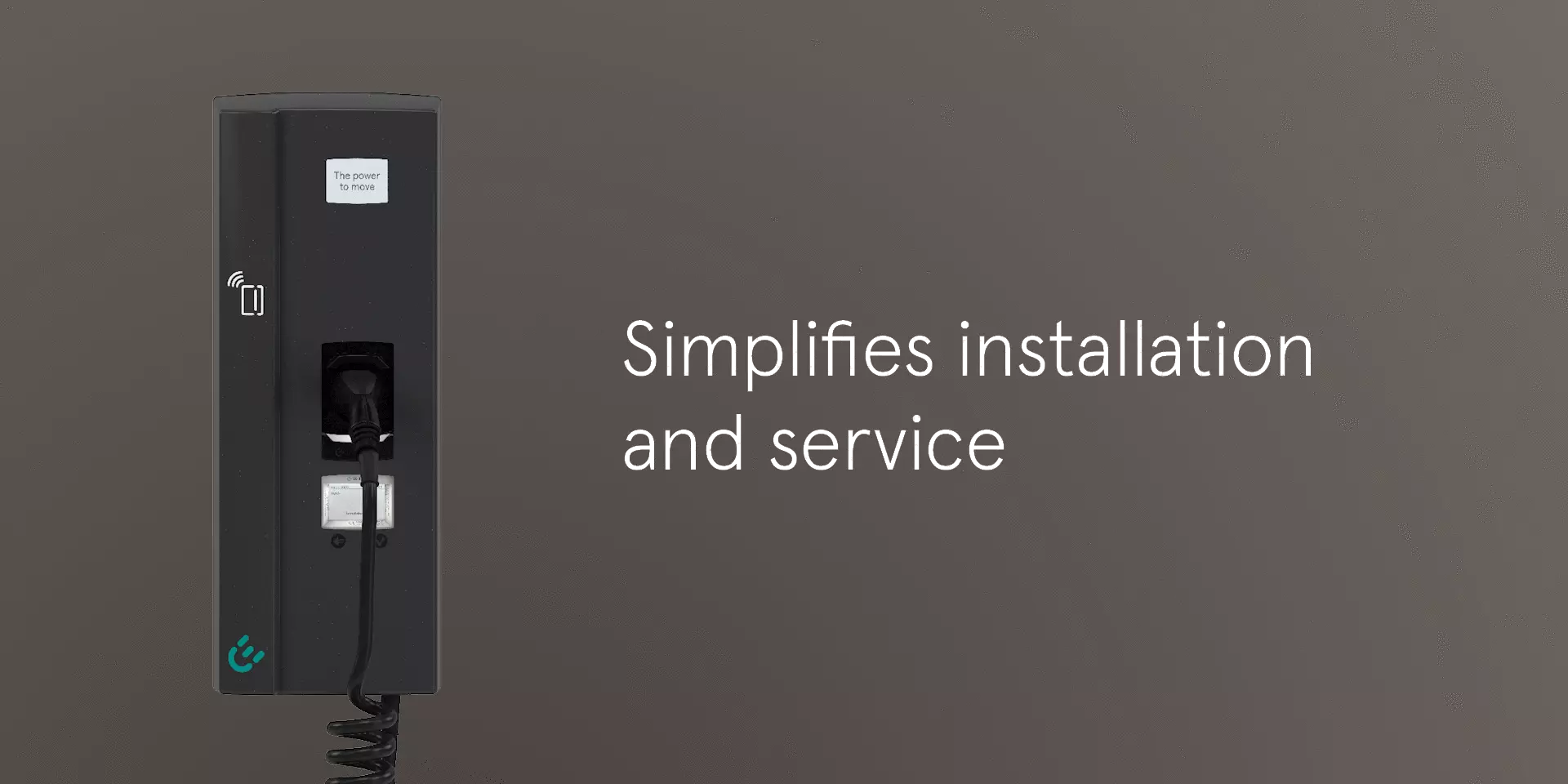 Simplifies installation and service